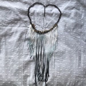 Ombré Fringe Necklace